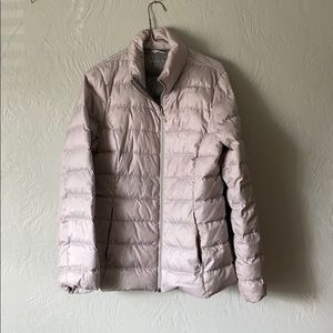 Silver puffy jacket